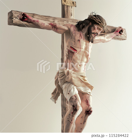 イエス・キリストのイメージ image of Jesus Christus No2-6 115284422
