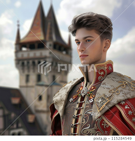 西洋の王子様のイメージ image of prince No1-6 115284549