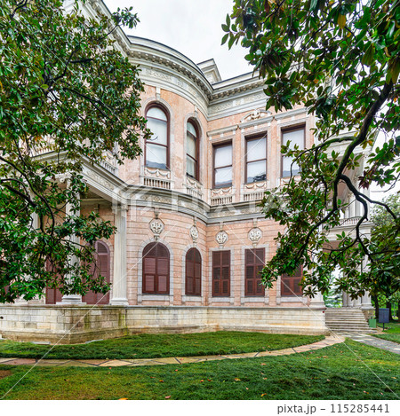Ottoman Beykoz Mecidiye Pavilion, a present to Sultan Abdulmecid from Mohamed Ali, Governor of Egypt, Istanbul, Turkey 115285441