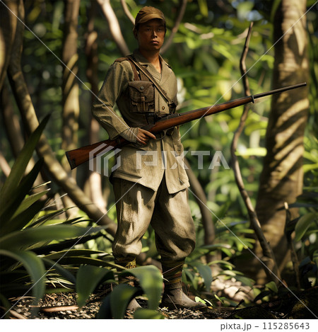 日本兵のイメージ - image of Japanese soldier - No2-1 115285643