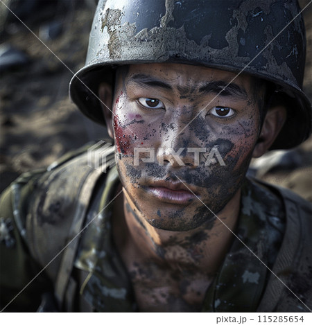 日本兵のイメージ - image of Japanese soldier - No2-11 115285654