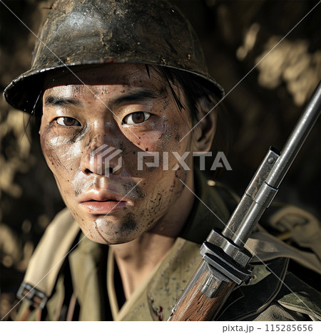 日本兵のイメージ - image of Japanese soldier - No2-12 115285656