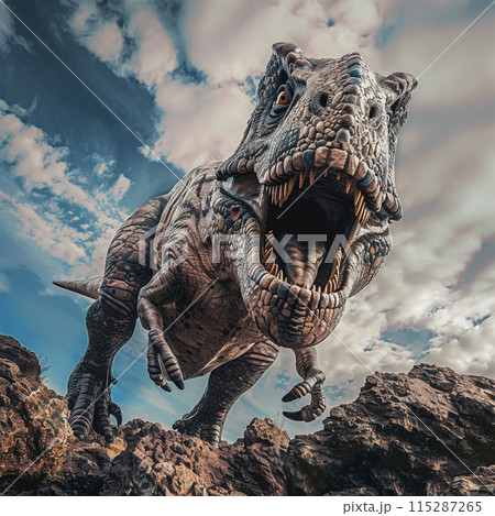ティラノサウルスのイメージ - image of Tyrannosaurus - No18-8