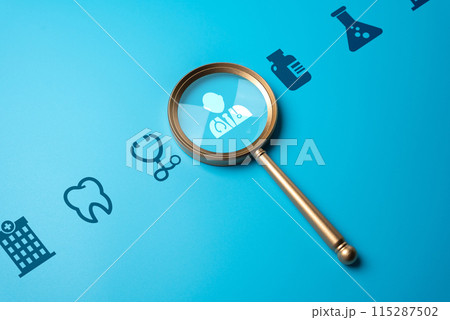 Medical service and healthcare. Health care system. Providing comprehensive insurance that covers medical expenses, treatments, and hospitalization costs. Life insurance. Medical service and healthcare. Health care system. Providing comprehensive insurance that covers medical expenses, treatments, and hospitalization costs. Life insurance. 115287502