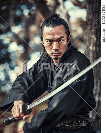 侍のイメージ - image of Samurai - No3-1 侍のイメージ - image of Samurai - No3-1 115287653