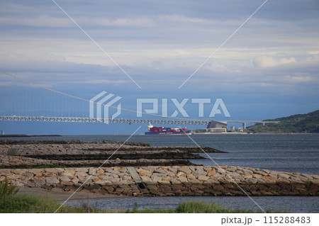 明石海峡大橋の見える風景 明石海峡大橋の見える風景 115288483