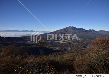 浅間隠山、登山、群馬県 浅間隠山、登山、群馬県 115289172