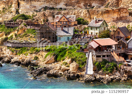 Whimsical Popeye Village in Malta 115290957
