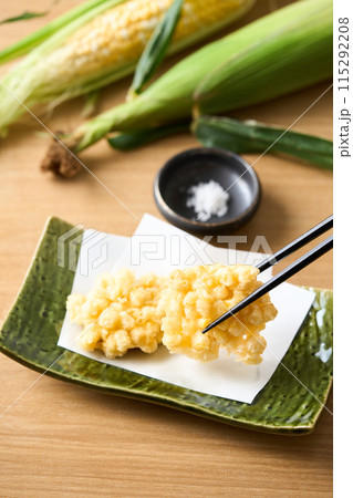 とうもろこしのかき揚げ 115292208
