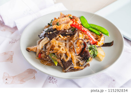 韓国料理　チャプチェ 115292834
