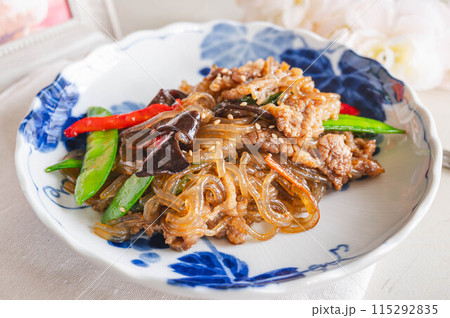 韓国料理　チャプチェ 115292835