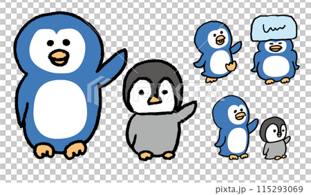 圓滾滾、搞笑又可愛的企鵝家族 115293069