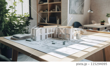 住宅設計 115294095