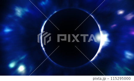 日食のイメージイラストのイラスト素材 [115295000] - PIXTA