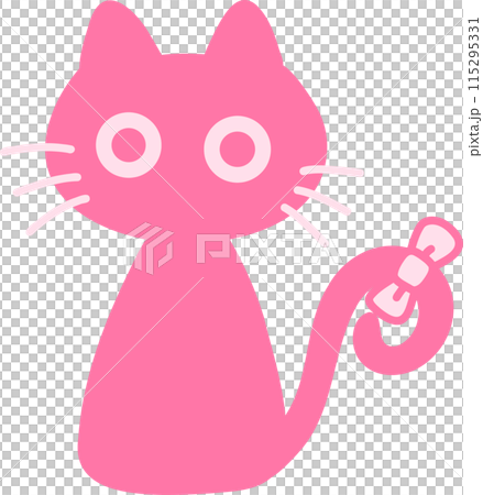 Cute Coquette Cat 115295331