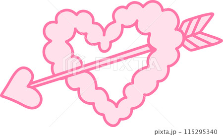 Cute Coquette heart 115295340