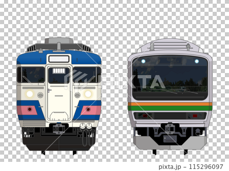 群馬の列車No.1_165系 / E231系1000番台 115296097
