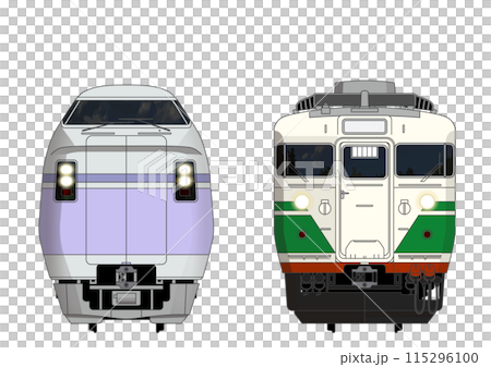 長野の列車No.5_E351系 / 169系 115296100