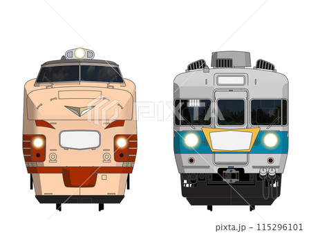 大阪の列車No.5_485系 / 153系 大阪の列車No.5_485系 / 153系 115296101