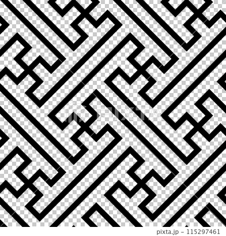 Seamless pattern: Saaya Seamless pattern: Saaya 115297461
