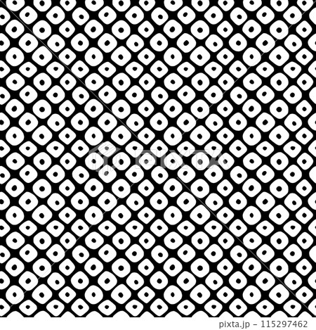 シームレスパターン　鹿の子 115297462