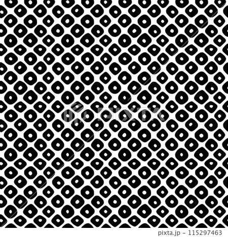 シームレスパターン　鹿の子 115297463
