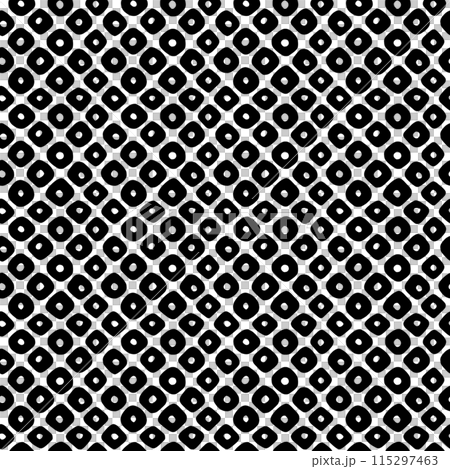 シームレスパターン　鹿の子 115297463