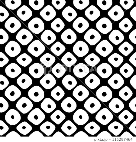シームレスパターン　鹿の子 115297464