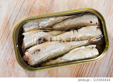 Canned sardines in oil Canned sardines in oil 115301818