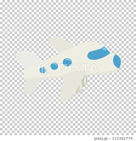 かわいい飛行機のイラスト 115302774
