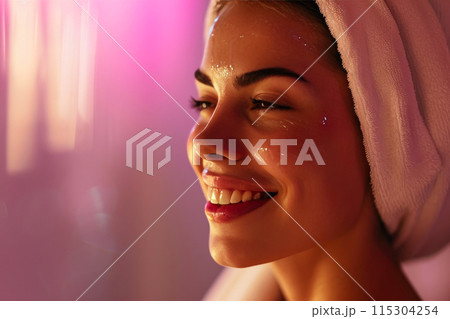 Radiant Renewal: Excitement in Spa Morning Light Radiant Renewal: Excitement in Spa Morning Light 115304254
