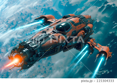 Luminous Leviathan: Spacefaring Laser Arsenal 115304333