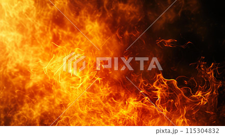 Ethereal Flames Abstract Design Ethereal Flames Abstract Design 115304832