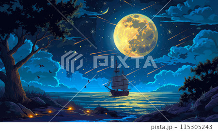 Moonlit Bounty: Pirate's Dream 115305243