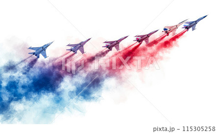 United Skies: Air Force Squadron with Red, White, and Blue United Skies: Air Force Squadron with Red, White, and Blue 115305258