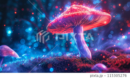 Galactic Bloom: Journey of the Celestial Fungi Galactic Bloom: Journey of the Celestial Fungi 115305276