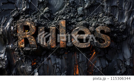 Coal Policy and Regulation concept art poster. 115306344