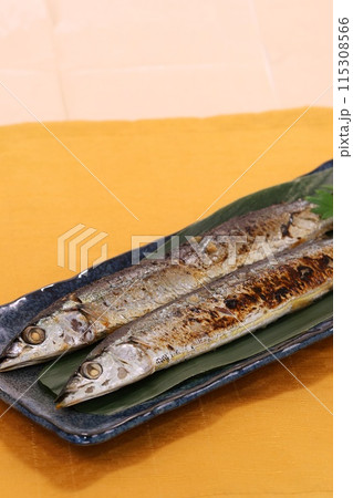 サンマ　焼き魚　おかず 115308566