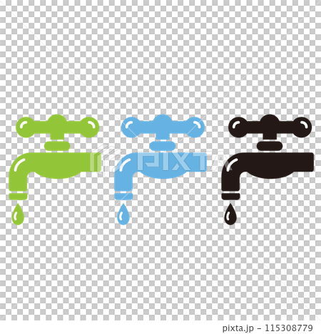 水龍頭圖標集 115308779