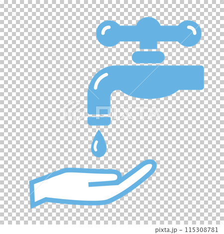 水龍頭和手 115308781