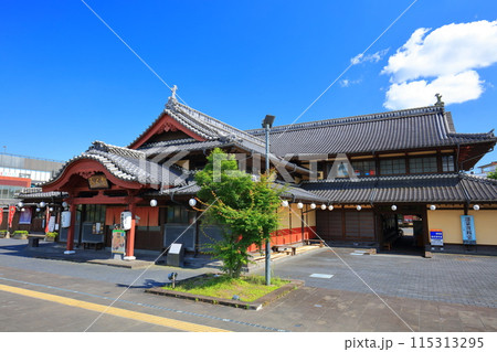 【熊本県】晴天の山鹿温泉（さくら湯） 115313295