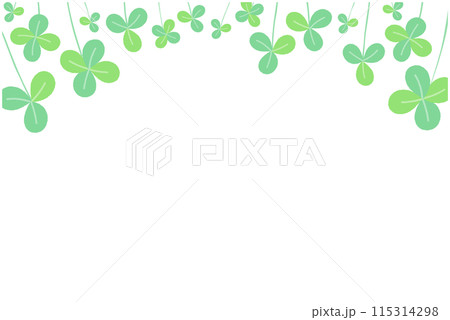 クローバーの背景イラスト 115314298