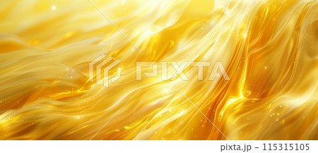 黄金色の波模様 115315105
