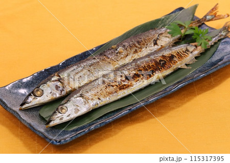 秋刀魚 焼き魚 魚料理 おかず 秋刀魚 焼き魚 魚料理 おかず 115317395