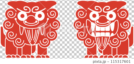 Okinawa's simple Shisa 115317601