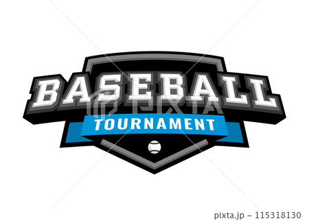 Baseball logo, emblem. 115318130