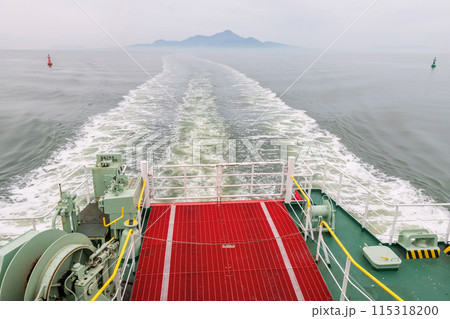 Kyusho Ferry cruise sailing from Shimabarai to Kumamoto ports Kyusho Ferry cruise sailing from Shimabarai to Kumamoto ports 115318200
