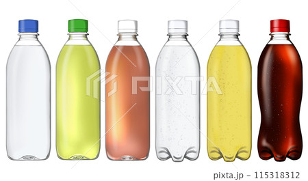 ペットボトルの飲み物 ラベルなし 水 日本茶 炭酸 ジンジャーエール コーラ ペットボトルの飲み物 ラベルなし 水 日本茶 炭酸 ジンジャーエール コーラ 115318312