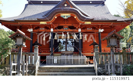 千葉県市原市の秋の飯香岡八幡宮 千葉県市原市の秋の飯香岡八幡宮 115319971