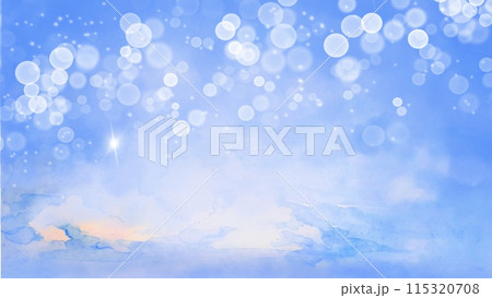 青い空と雲 青い空と雲 115320708